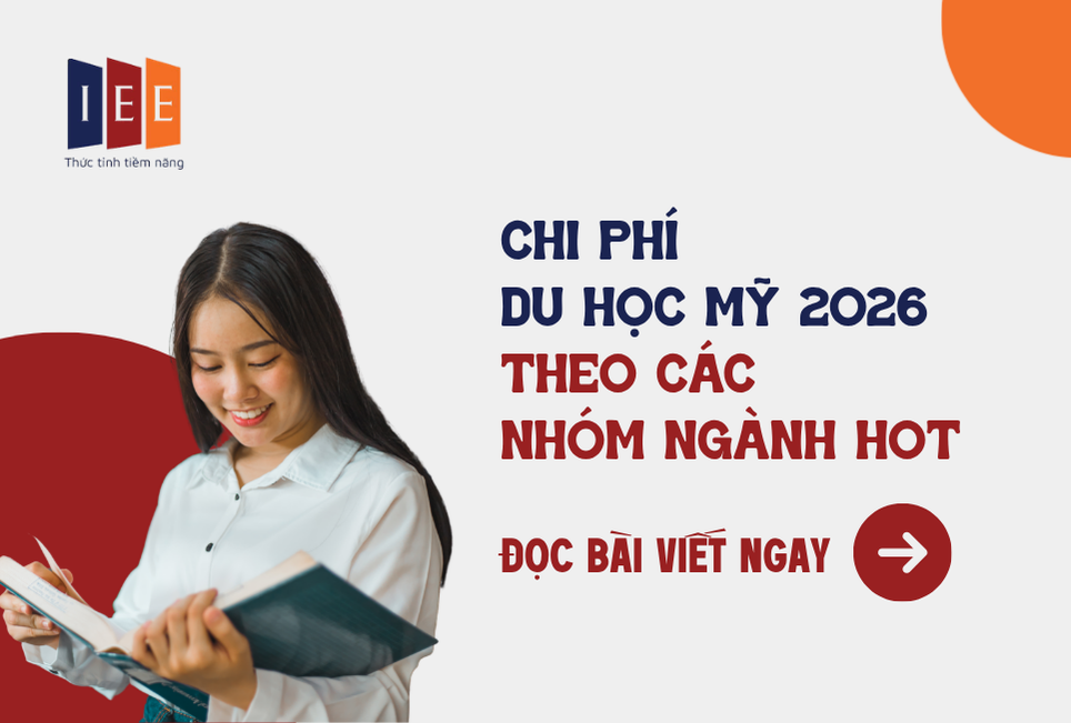 Tổng hợp: Chi phí du học Mỹ 2026 theo các nhóm ngành hot
